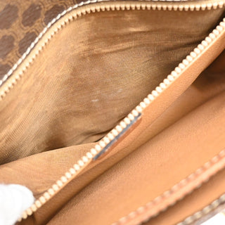 Celine Macadam Shoulder Bag Leather