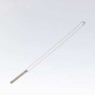 Tiffany & Co. Atlas Bar Pendant Necklace Silver 925