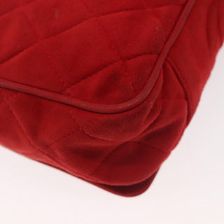 Chanel Vintage Tassel Full Flap Shoulder Bag Quilted Suede