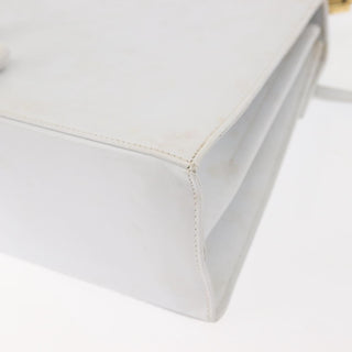 Salvatore Ferragamo Gancini Convertible Top Handle Bag Leather