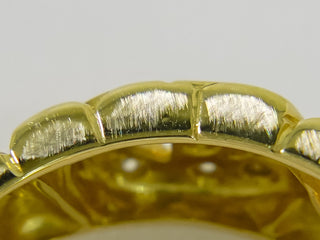 Christian Dior CD ring Yellow Gold and Diamond