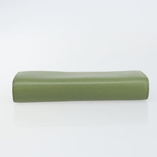 Gucci Logo Embossed Continental Wallet Leather