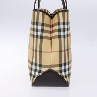 Burberry Vintage Tote Vintage Check Coated Canvas
