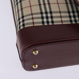 Burberry Nova Check Tote canvas check pattern