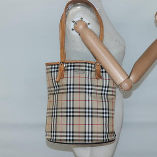 Burberry Nova Check Tote canvas check pattern