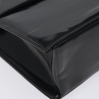 Chanel Vintage CC Box Flap Bag Patent Leather