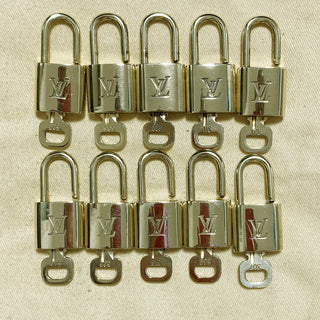 Louis Vuitton Cadenas Bag Charm Gold-plated
