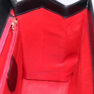 Gucci Vintage Lady Lock Top Handle Bag Leather