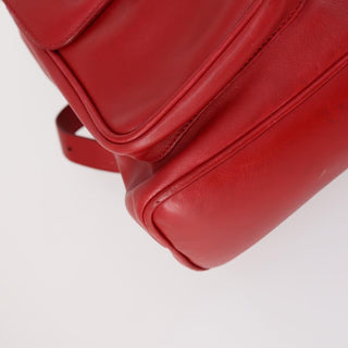 Gucci Vintage Bamboo Backpack Leather