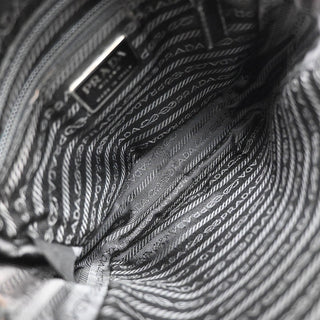 Prada Zip Messenger Canvas