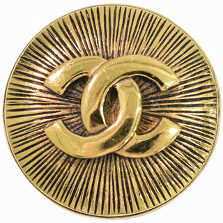 Chanel CC Brooch Metal