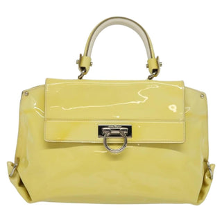 Salvatore Ferragamo Sofia Satchel Patent leather