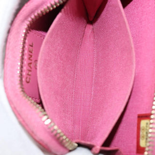 Chanel So Black CC Zip Coin Purse Quilted Lambskin