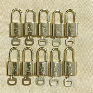 Louis Vuitton Cadenas Bag Charm Gold-plated