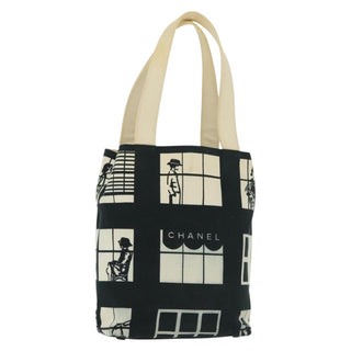 Chanel Coco Window Tote Printed Canvas