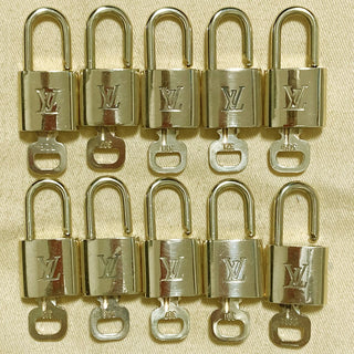 Louis Vuitton Cadenas Bag Charm Gold-plated