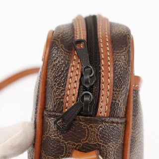 Celine Macadam Shoulder Bag PVC Leather