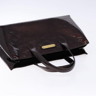 Louis Vuitton Wilshire Handbag Monogram Vernis