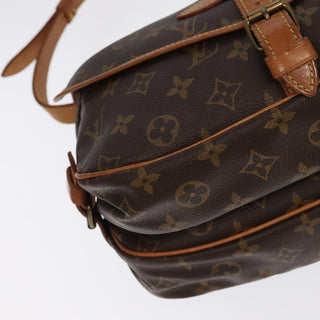 Louis Vuitton Saumur Handbag Monogram Canvas