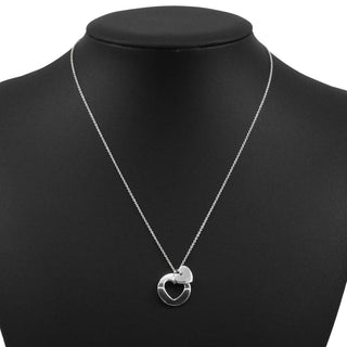 Tiffany & Co. Heart stencil Necklace Silver 925