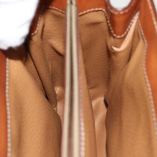 Celine Vintage Convertible Top Handle Bag Macadam Coated Canvas