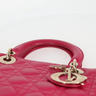 Christian Dior Lady Dior Bag Cannage Quilt Lambskin