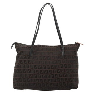 Fendi Roll Tote Zucca Canvas