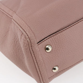 Gucci Soho Zip Tote Leather