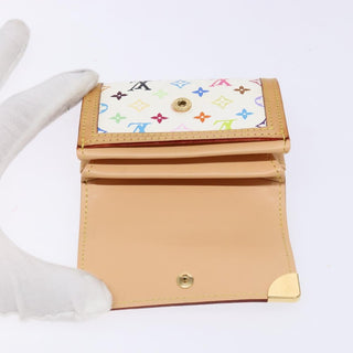Louis Vuitton Porte-Monnaie Plat Coin Purse Monogram Multicolor