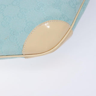 Gucci Vintage Zip Hobo GG Canvas and Patent