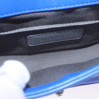 Chanel Boy Flap Bag Quilted Velvet