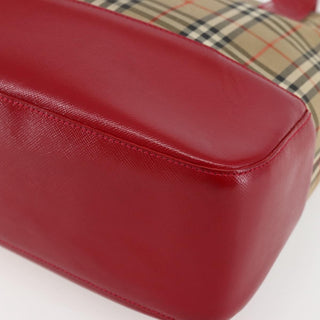 Burberry Nova Check Tote canvas check pattern
