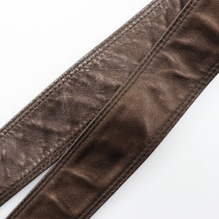 Chanel Vintage Flat Crossbody Bag Leather