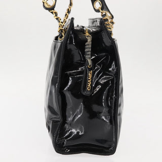 Chanel Vintage Timeless Zip Tote Patent Leather