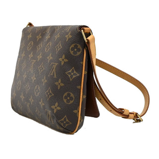 Louis Vuitton Musette Tango Handbag Monogram Canvas