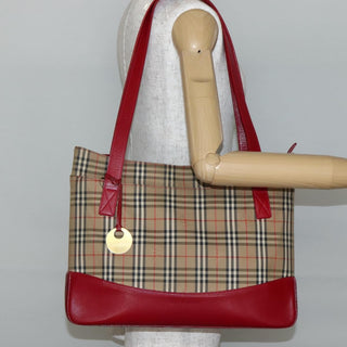 Burberry Nova Check Tote canvas check pattern