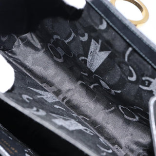 Salvatore Ferragamo Gancini Convertible Top Handle Bag Leather