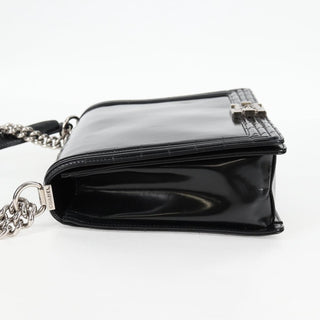 Chanel Reverso Boy Flap Bag Patent