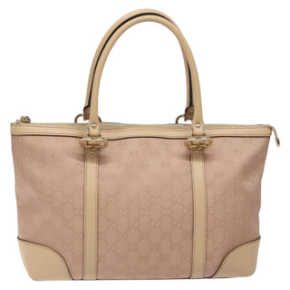 Gucci Lovely Heart Interlocking G Tote GG Canvas