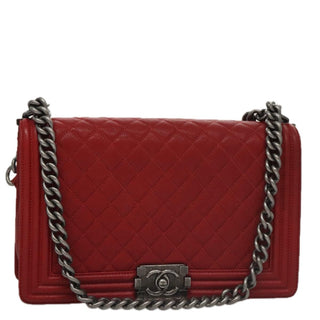 Chanel Boy Flap Bag Quilted Calfskin