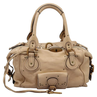 Chloe Paddington Lock Handbag Leather