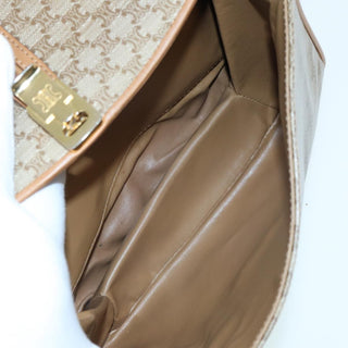 Celine Macadam Shoulder Bag PVC Leather