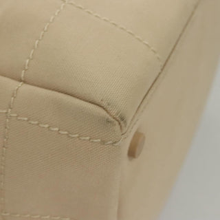 Chanel Chocolate Bar CC Bowler Bag Canvas