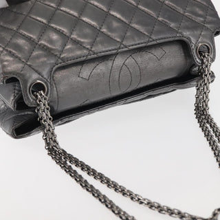 Chanel Reissue 2.55 Double Compartment Flap Bag Quilted Aged Calfskin