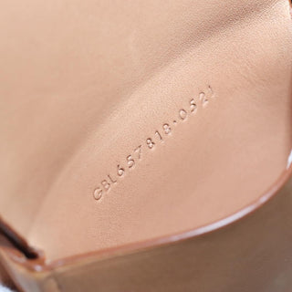 Saint Laurent Le K Chain Crossbody Bag Leather