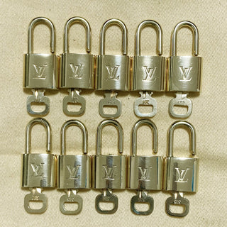 Louis Vuitton Cadenas Bag Charm Gold-plated