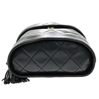 Chanel Vintage Tassel Box Bag Quilted Leather