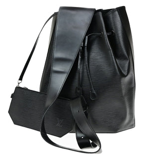 Louis Vuitton Sac a Dos Drawstring Backpack Epi Leather
