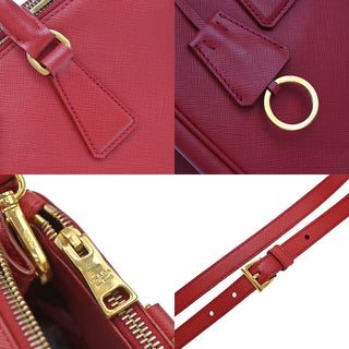 Prada Galleria Double Zip Tote Saffiano Leather