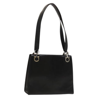 Salvatore Ferragamo Gancini Shoulder Bag Leather